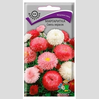 Маргаритка Смесь окрасок (густомахровая)