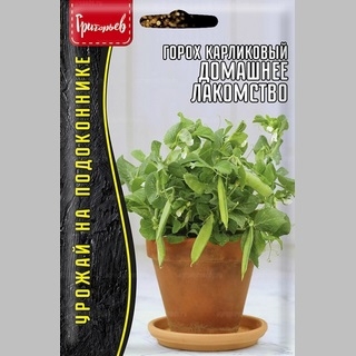 Горох Домашнее Лакомство (карликовый) (большой пакет)