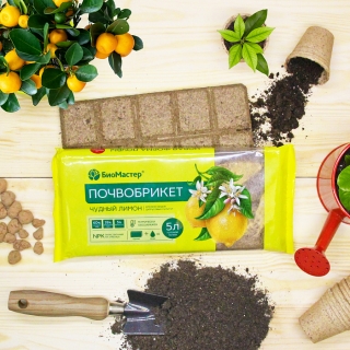 Почвобрикет Чудный лимон 5л