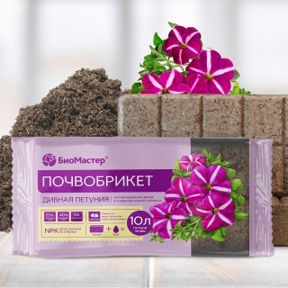 Почвобрикет Дивная петуния 10л