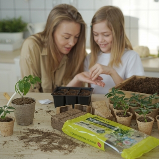 Почвобрикет Крепкая рассада 10л БиоМастер