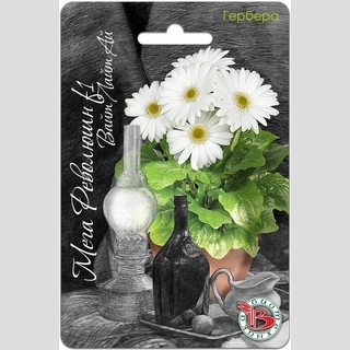 Гербера Мега Революшн F1 Вайт Лайт Ай