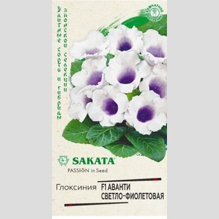 Глоксиния Аванти светло-фиолетовая F1