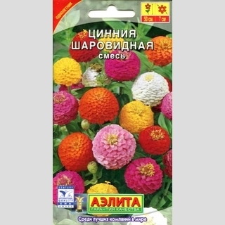 Цинния Шаровидная смесь
