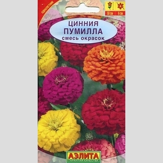 Цинния Пумилла смесь