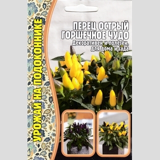 Перец острый Горшечное Чудо
