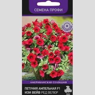 Петуния Изи Вейв F1 Ред Велюр