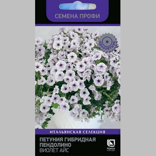 Петуния Пендолино Виолет Айс (Семена Профи)