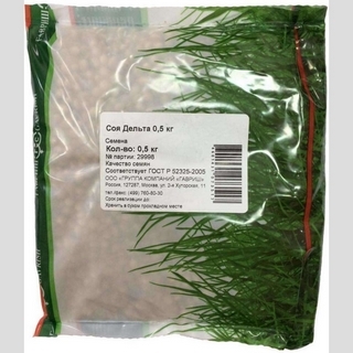 Соя Дельта 0,5 кг (большой пакет)