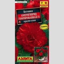 Бегония Америгибрид гофрированная F1 Красно-алая