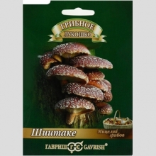 Грибы - Шиитаке на древесной палочке мицелий 12шт (большой пакет)