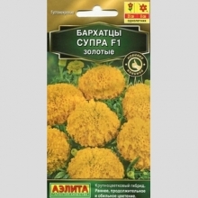 Бархатцы Супра F1 Золотые