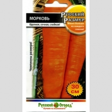 Морковь Русский размер