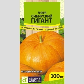 Тыква Сибирский Гигант
